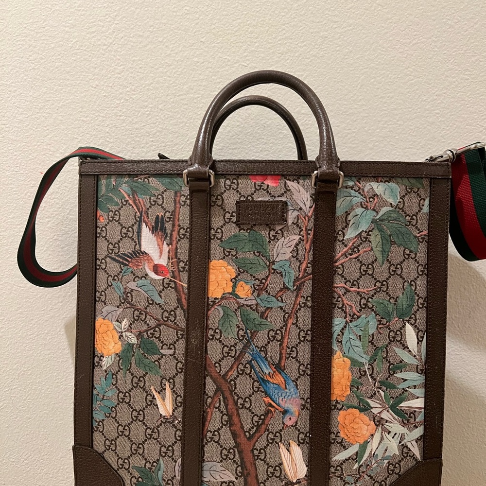 Gucci - Bag | Birds of Paradise tote. - Picture 2 of 14